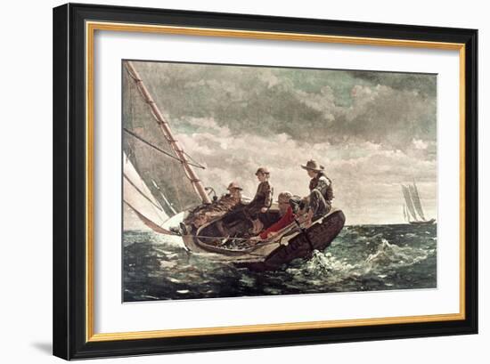 Breezing Up-Winslow Homer-Framed Giclee Print