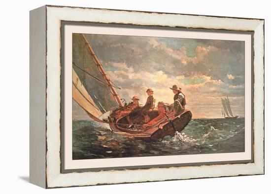 Breezing Up-Winslow Homer-Framed Stretched Canvas