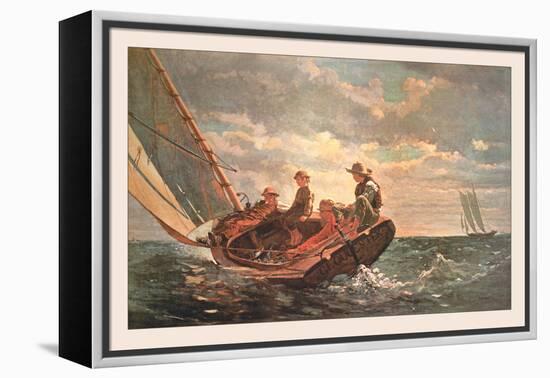 Breezing Up-Winslow Homer-Framed Stretched Canvas