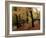 Breezy Autumn Day by the River Brathay Footbridge, Skelwith Bridge, Cumbria, England-Pearl Bucknall-Framed Photographic Print