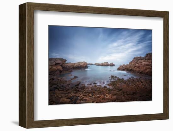 Brehat Island Rock Coast-Philippe Manguin-Framed Photographic Print