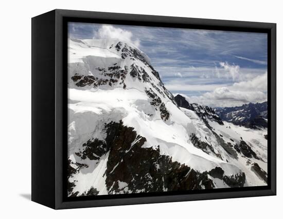 Breithorn, 4164 M, Zermatt, Valais, Swiss Alps, Switzerland, Europe-Hans Peter Merten-Framed Premier Image Canvas