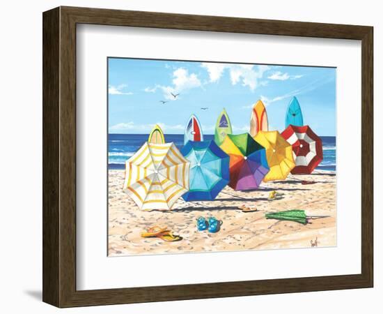 Brelias and Boards-Scott Westmoreland-Framed Premium Giclee Print