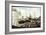 Bremerhaven, Norddeutscher Lloyd, Hafenbetrieb, Schiffe-null-Framed Giclee Print