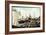 Bremerhaven, Norddeutscher Lloyd, Hafenbetrieb, Schiffe-null-Framed Giclee Print