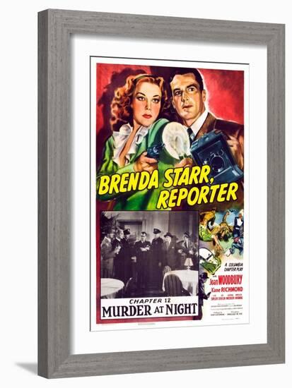 Brenda Starr, Reporter, 1945-null-Framed Art Print