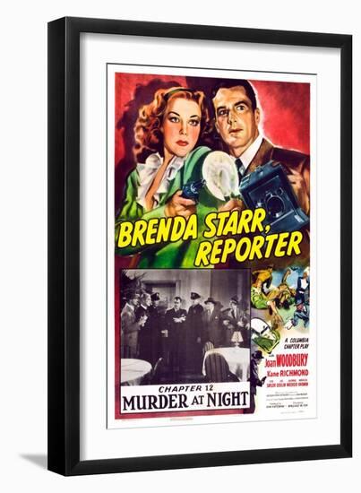 Brenda Starr, Reporter, 1945-null-Framed Art Print