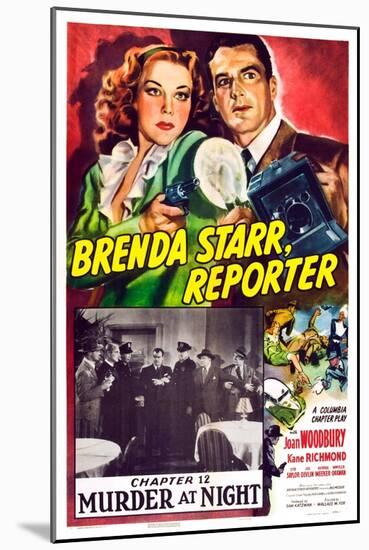 Brenda Starr, Reporter, 1945-null-Mounted Art Print