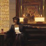 Evening Lounge-Brent Lynch-Art Print