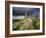 Brentor Church with Storm Clouds Behind, Evening View, Dartmoor Np, Devon, Uk. October 2008-Ross Hoddinott-Framed Photographic Print