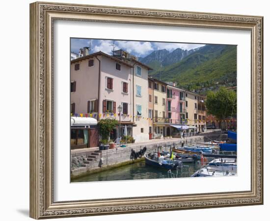 Brenzone on the Eastern Shore of Lake Garda, Verona, Veneto, Italy-Ruth Tomlinson-Framed Photographic Print