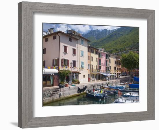 Brenzone on the Eastern Shore of Lake Garda, Verona, Veneto, Italy-Ruth Tomlinson-Framed Photographic Print