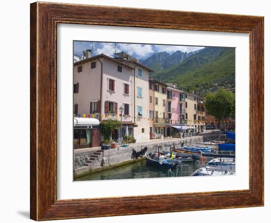 Brenzone on the Eastern Shore of Lake Garda, Verona, Veneto, Italy-Ruth Tomlinson-Framed Photographic Print