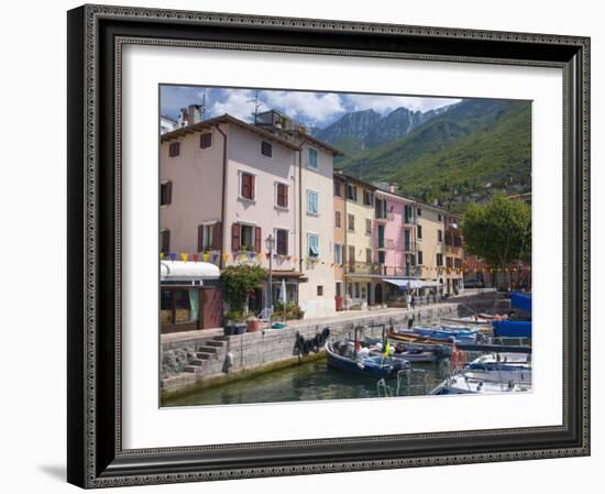 Brenzone on the Eastern Shore of Lake Garda, Verona, Veneto, Italy-Ruth Tomlinson-Framed Photographic Print