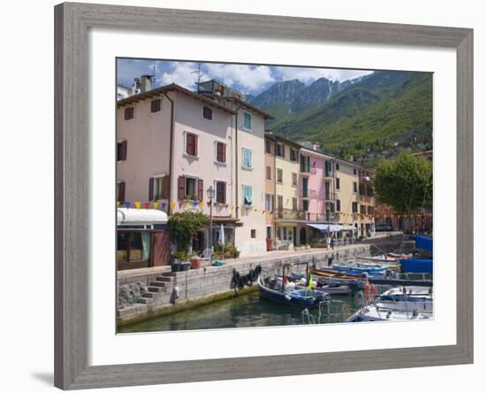 Brenzone on the Eastern Shore of Lake Garda, Verona, Veneto, Italy-Ruth Tomlinson-Framed Photographic Print