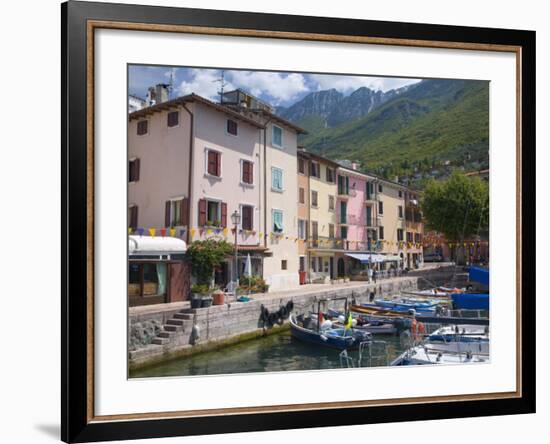 Brenzone on the Eastern Shore of Lake Garda, Verona, Veneto, Italy-Ruth Tomlinson-Framed Photographic Print