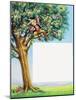 Brer Rabbit in Cherry Tree-Henry Charles Fox-Mounted Giclee Print
