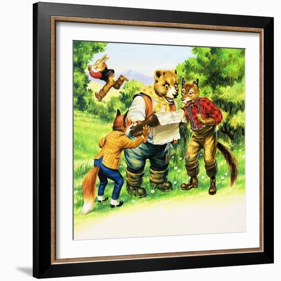 Brer Rabbit-Henry Charles Fox-Framed Giclee Print