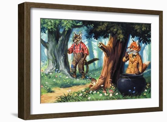 Brer Rabbit-Virginio Livraghi-Framed Giclee Print