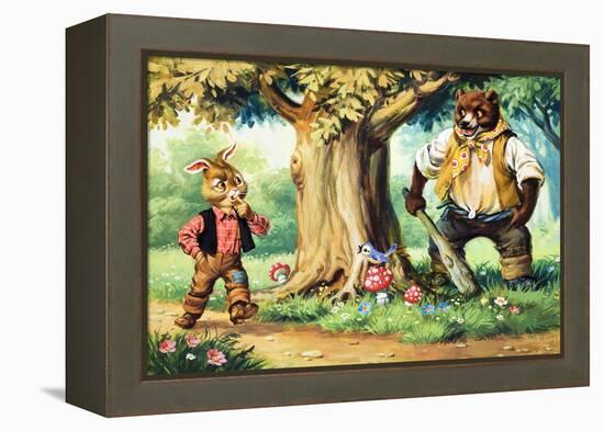 Brer Rabbit-Virginio Livraghi-Framed Premier Image Canvas