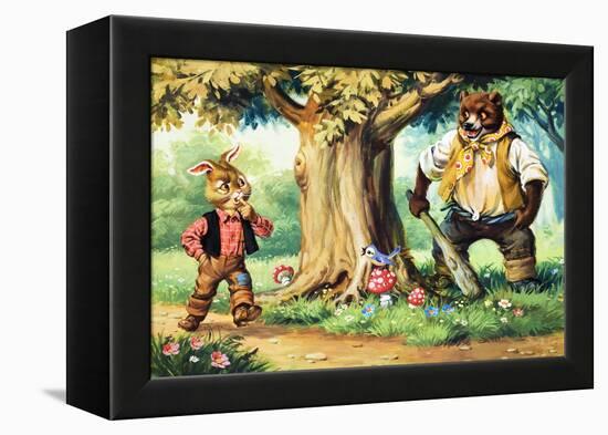 Brer Rabbit-Virginio Livraghi-Framed Premier Image Canvas