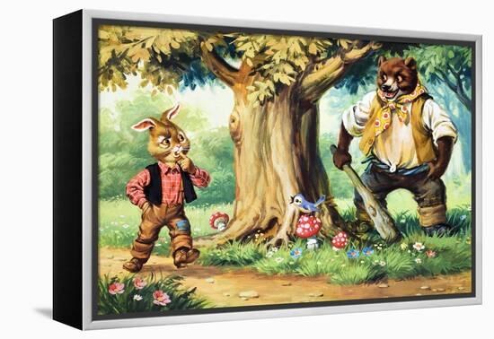 Brer Rabbit-Virginio Livraghi-Framed Premier Image Canvas