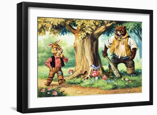 Brer Rabbit-Virginio Livraghi-Framed Giclee Print