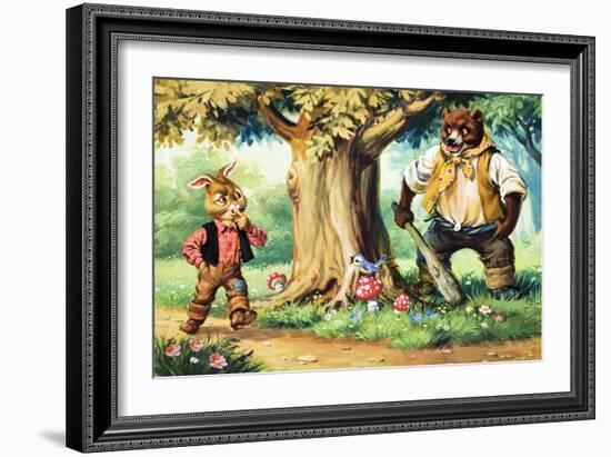 Brer Rabbit-Virginio Livraghi-Framed Giclee Print