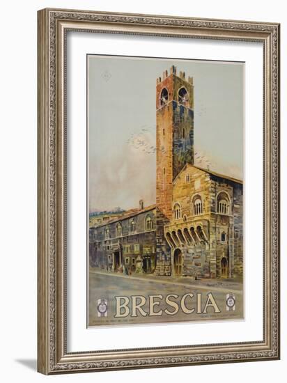 Brescia Poster-Alicandri-Framed Giclee Print