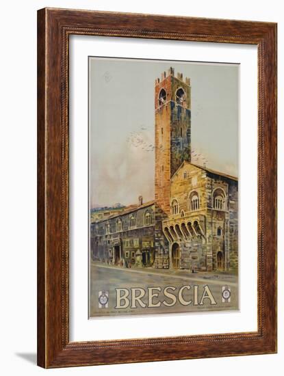 Brescia Poster-Alicandri-Framed Giclee Print