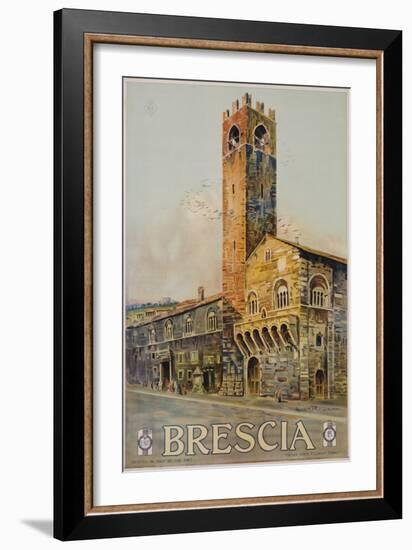 Brescia Poster-Alicandri-Framed Giclee Print