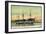 Brest Finistere, La Bretagne, Segelschiff, Dampfer-null-Framed Giclee Print