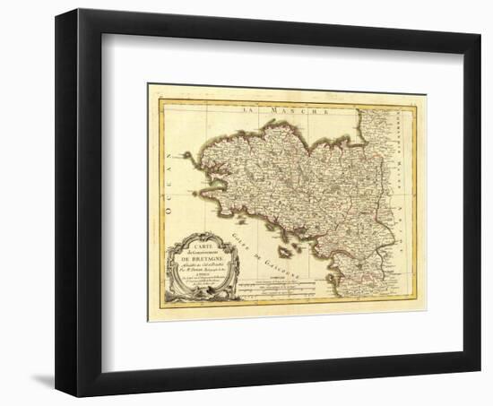 Bretagne, c.1786-Rigobert Bonne-Framed Art Print