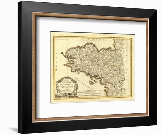 Bretagne, c.1786-Rigobert Bonne-Framed Art Print