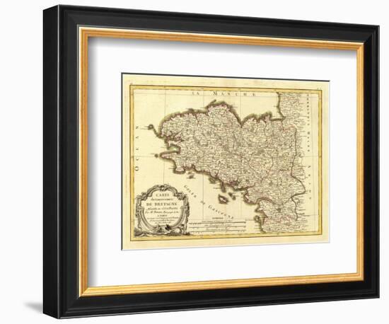 Bretagne, c.1786-Rigobert Bonne-Framed Art Print