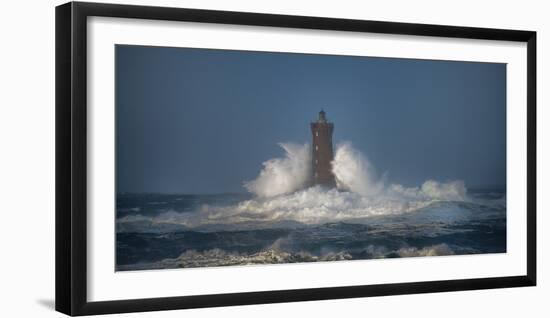 Bretagne, Lighthouse 2-Philippe Manguin-Framed Photographic Print