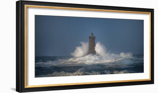 Bretagne, Lighthouse 2-Philippe Manguin-Framed Photographic Print