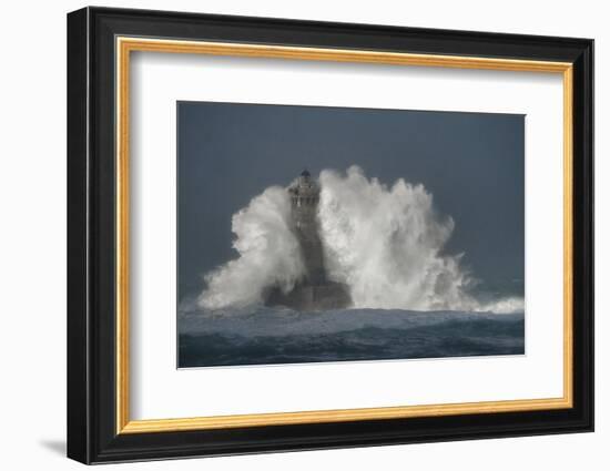 Bretagne Lighthouse-Philippe Manguin-Framed Photographic Print