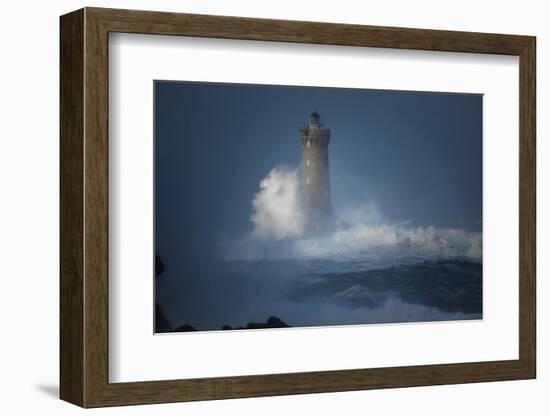 Bretagne, Overcome by Waves-Philippe Manguin-Framed Photographic Print