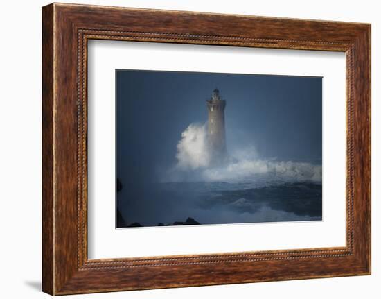 Bretagne, Overcome by Waves-Philippe Manguin-Framed Photographic Print