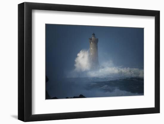 Bretagne, Overcome by Waves-Philippe Manguin-Framed Photographic Print