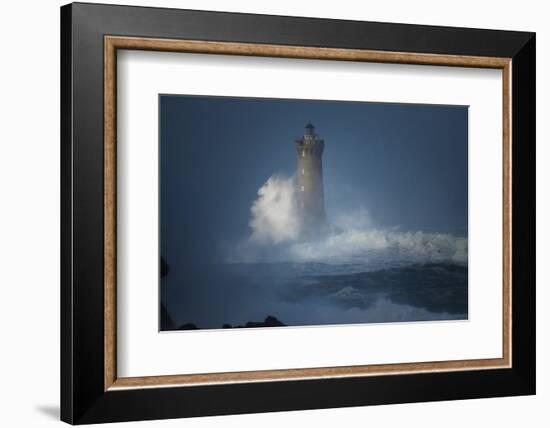 Bretagne, Overcome by Waves-Philippe Manguin-Framed Photographic Print