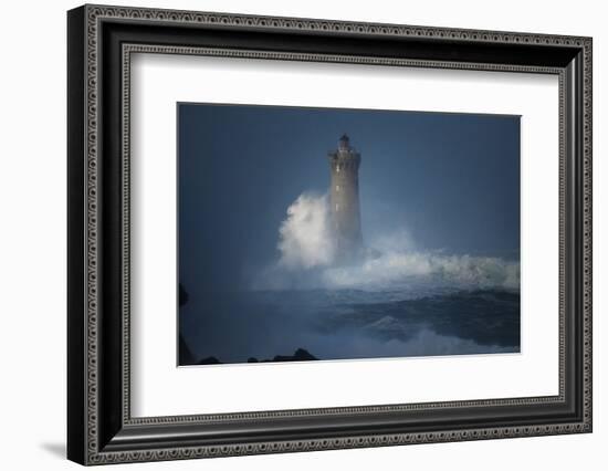 Bretagne, Overcome by Waves-Philippe Manguin-Framed Photographic Print