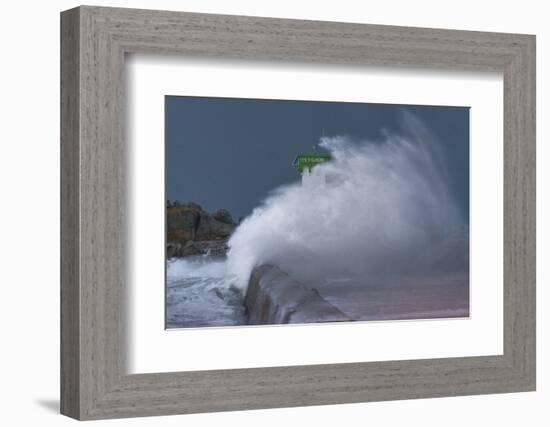 Bretagne Waves-Philippe Manguin-Framed Photographic Print