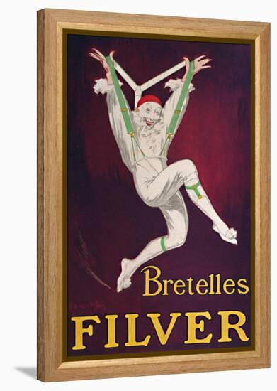 'Bretelles Filver - French Poster', c1926-Jean D'Ylen-Framed Premier Image Canvas