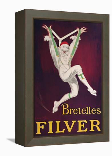 'Bretelles Filver - French Poster', c1926-Jean D'Ylen-Framed Premier Image Canvas