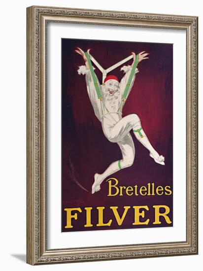 'Bretelles Filver - French Poster', c1926-Jean D'Ylen-Framed Giclee Print