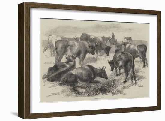 Breton Cattle-Harrison William Weir-Framed Giclee Print