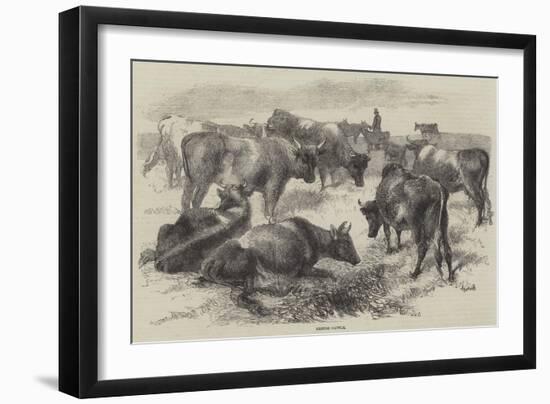 Breton Cattle-Harrison William Weir-Framed Giclee Print