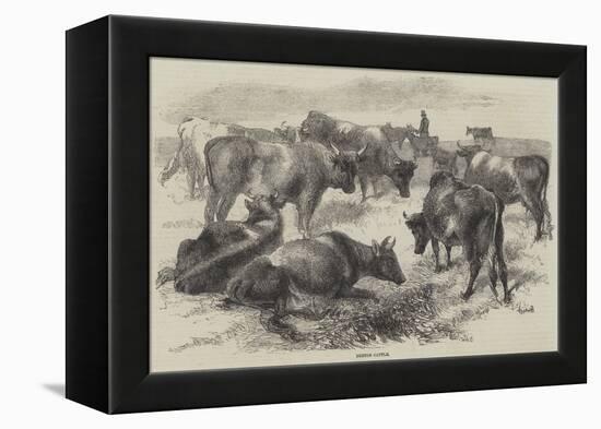 Breton Cattle-Harrison William Weir-Framed Premier Image Canvas